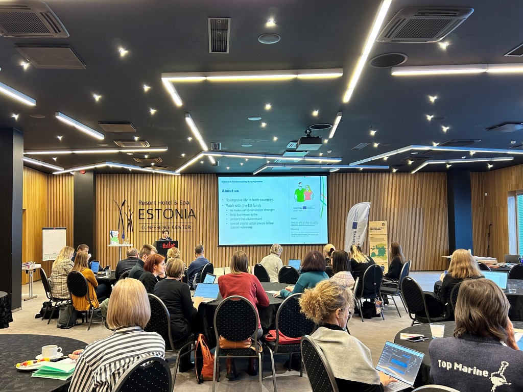 Estonia-Latvia programme Communication seminar 1.12.2023